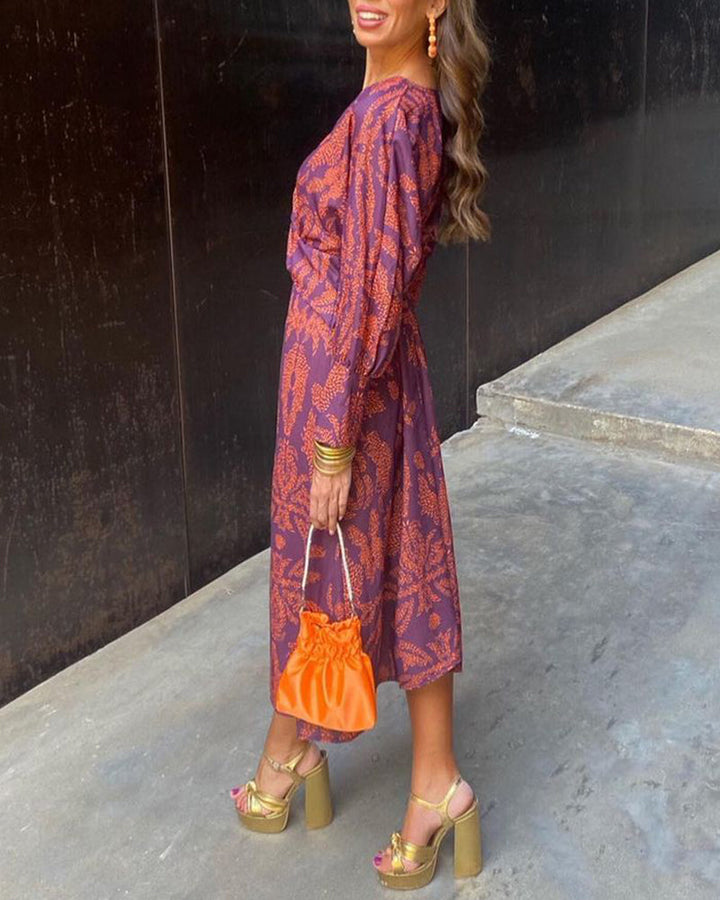Gormfhlaith - Sustainable Midi Dress