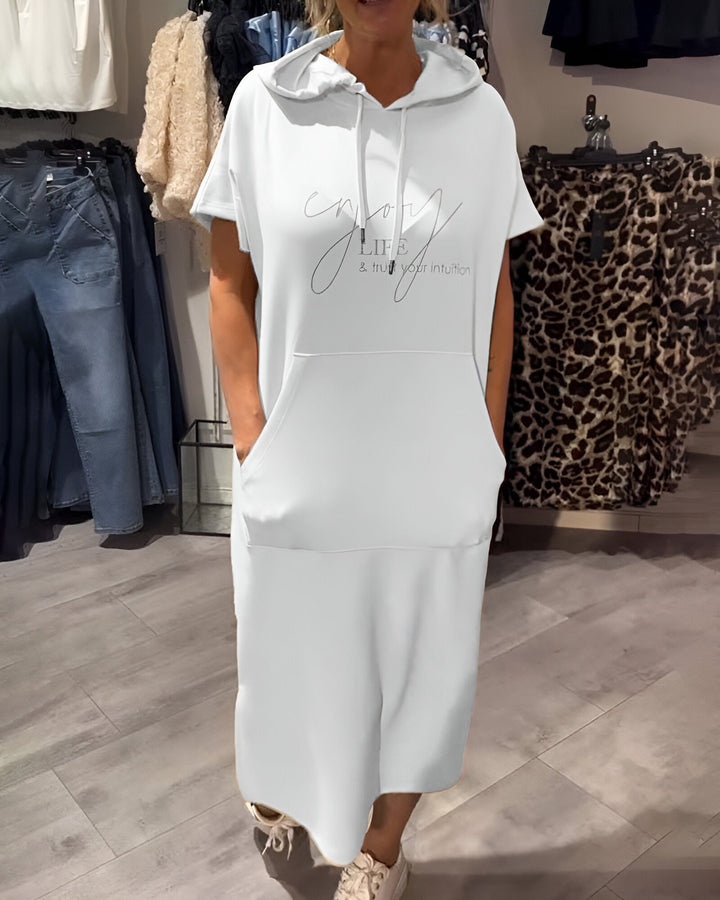 Damhnait - Relaxed Hoodie Dress
