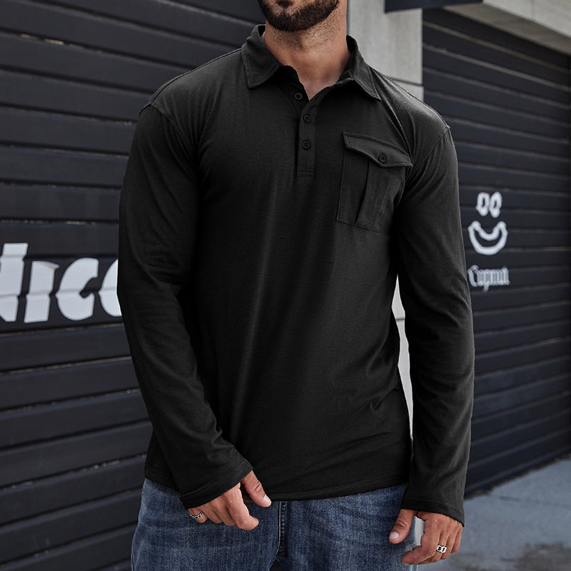 Cian - Relaxed Fit Pocket Shirt