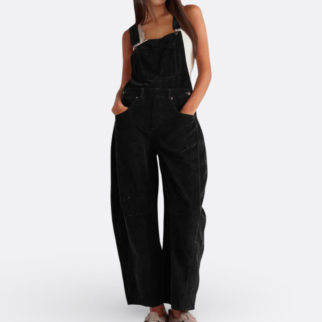 Sorcha - Wide Leg Trousers in Monochrome