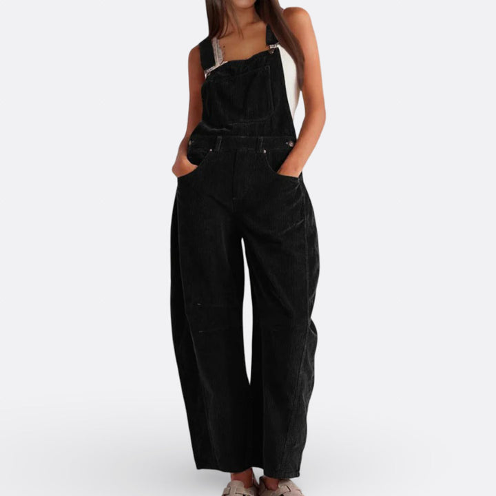 Sorcha - Wide Leg Trousers in Monochrome