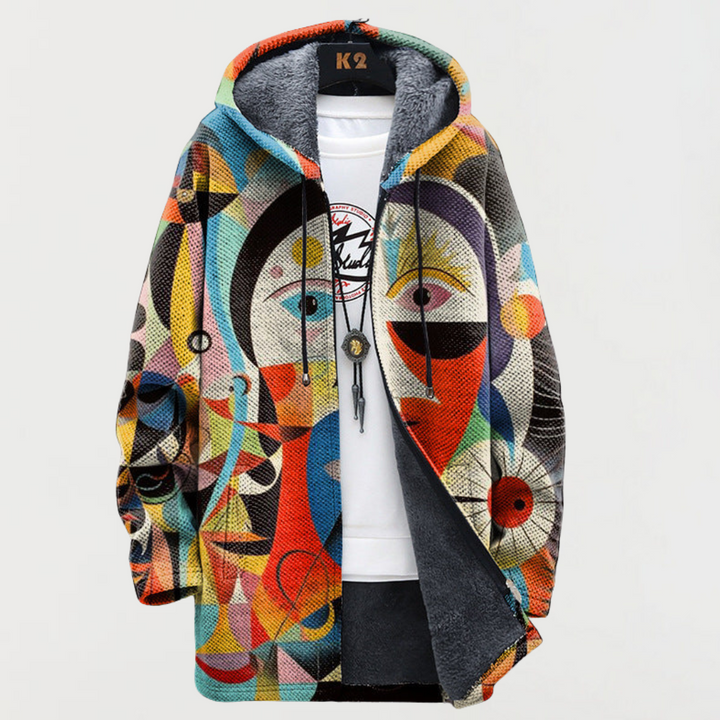 Saoirse - Artistic Hooded Cardigan