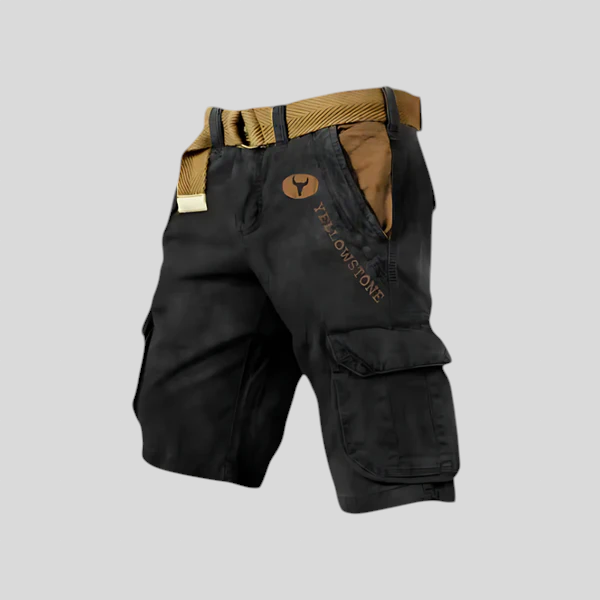 Tadhg - Cropped Cargo Trousers