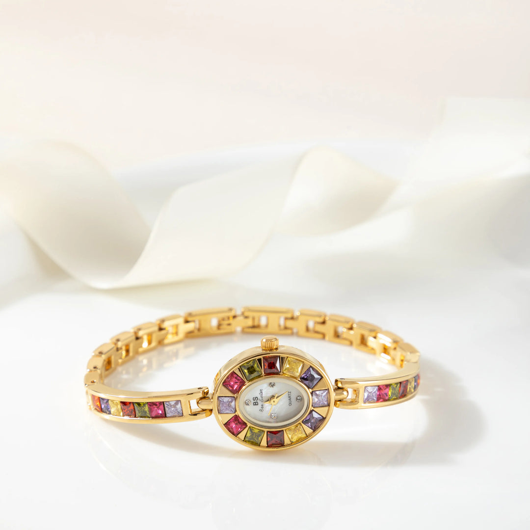 Sinéad - Vibrant Gold Timepiece