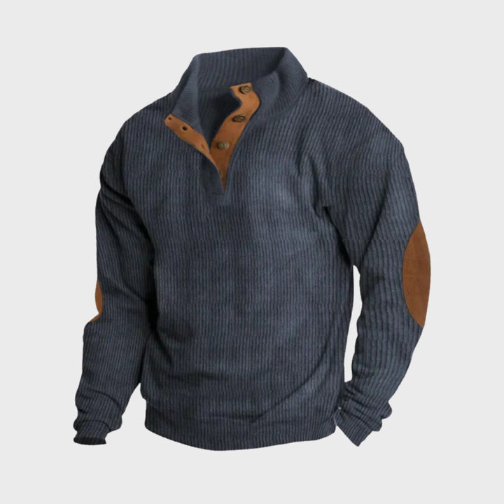 Seán - Sweater Featuring Elbow Patches