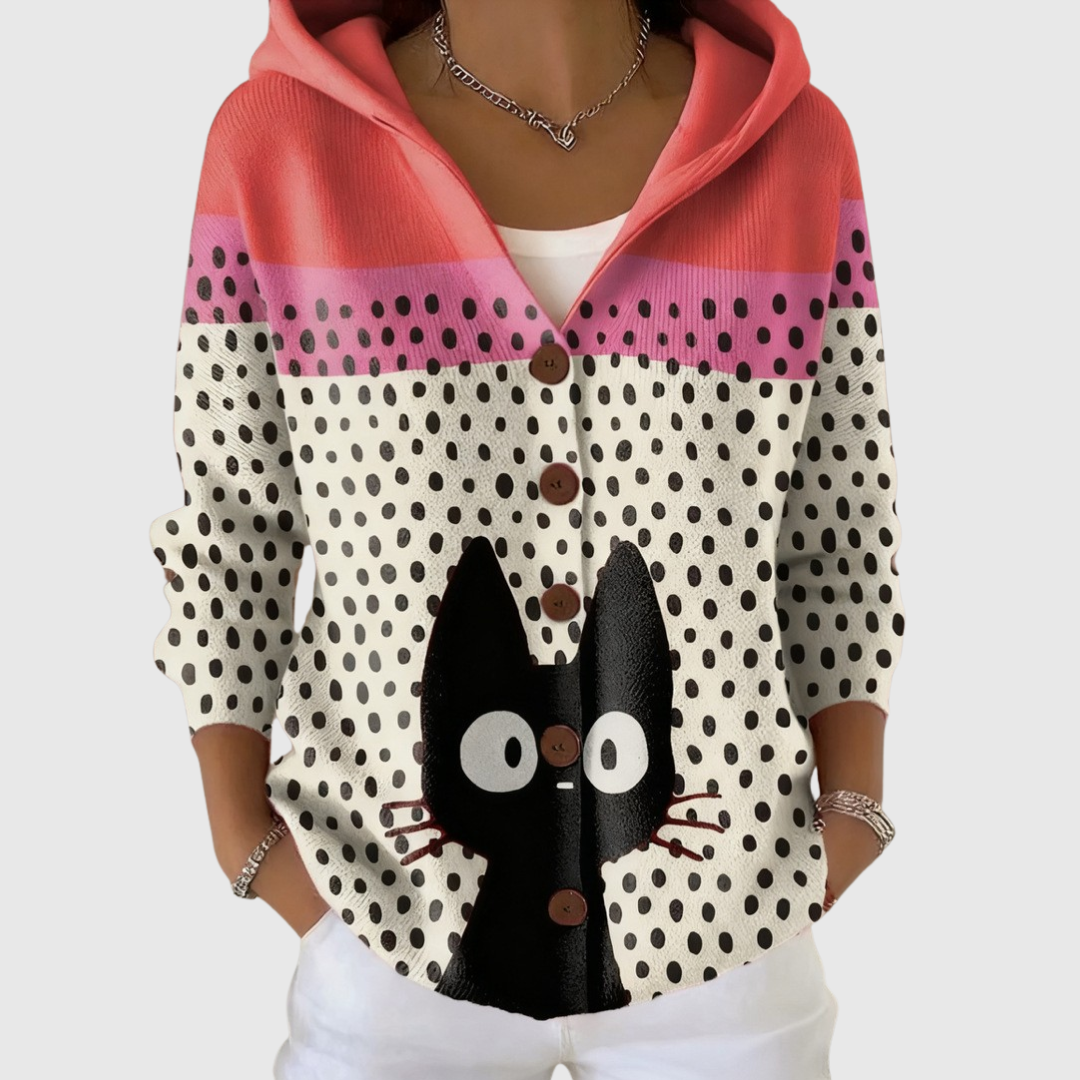 Imelda | Cosy Hooded Cardigan