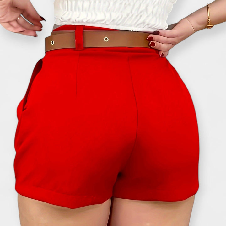 Ailís - Chic Pleated Shorts