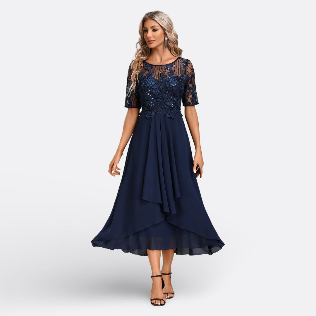 Nóra - Elegant Midi Dress