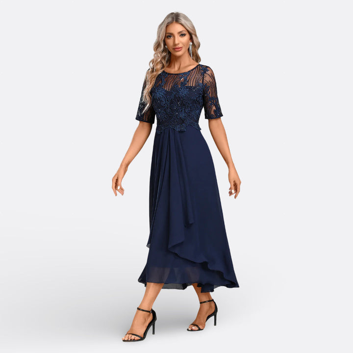Nóra - Elegant Midi Dress