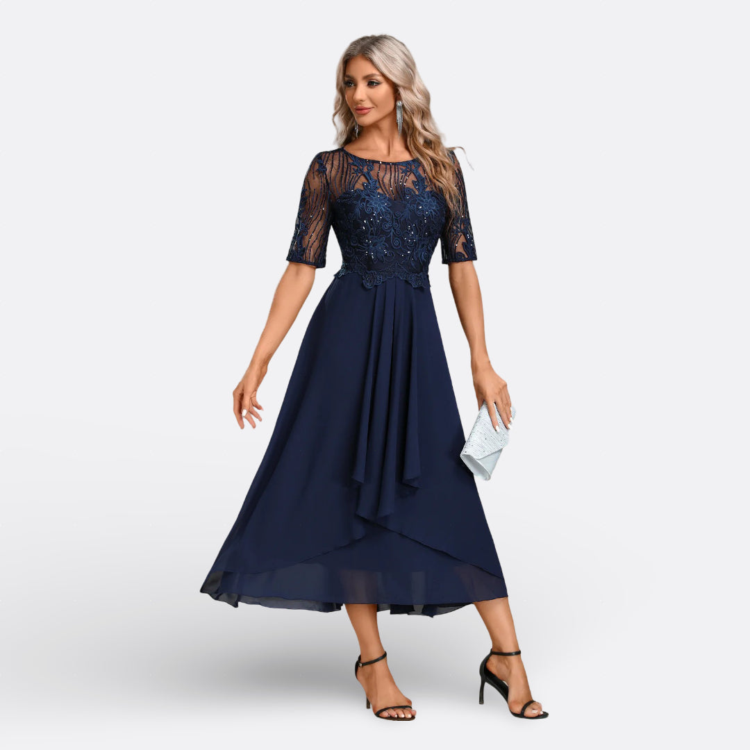 Nóra - Elegant Midi Dress
