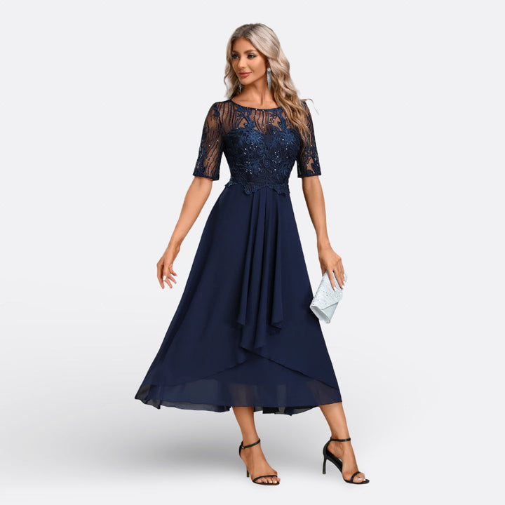 Nóra - Elegant Midi Dress