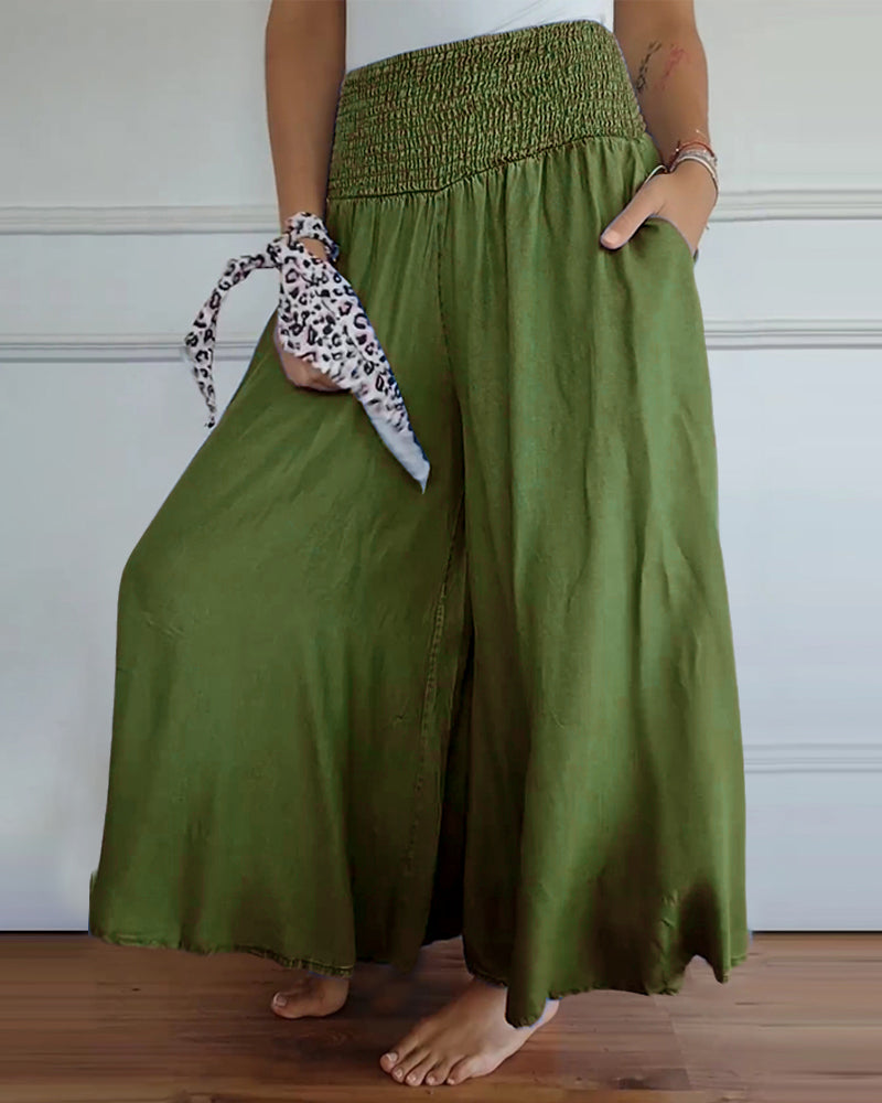 Gormfhlaith - Chic High-Waisted Trousers