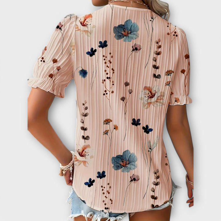 Nuala - V-Neck Top