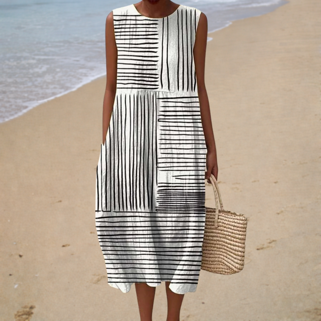 Damhnait - Graphic Midi Dress