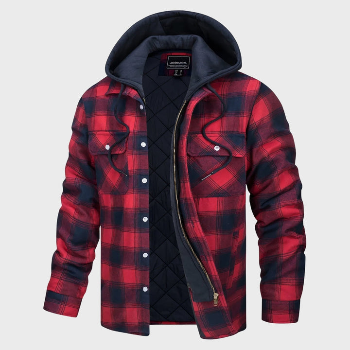 Cian - Chic Plaid Coat