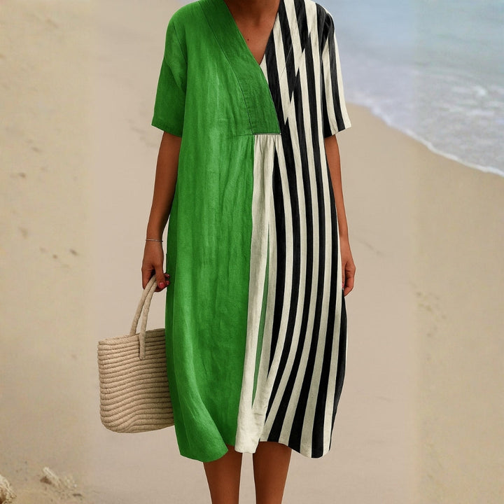 Cara Óg - Chic Striped Dress