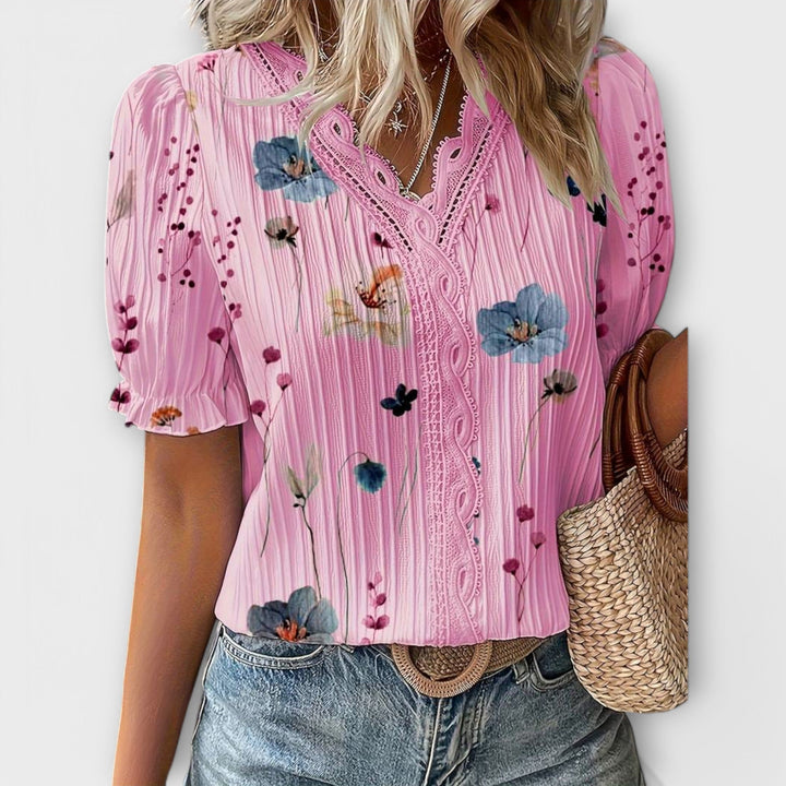 Nuala - V-Neck Top