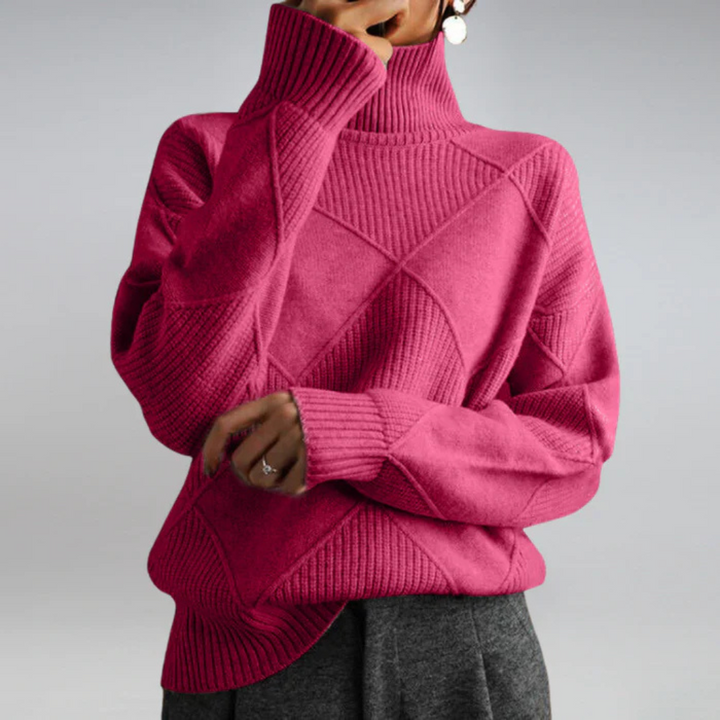 Caitríona | Stand-Up Collar Jumper