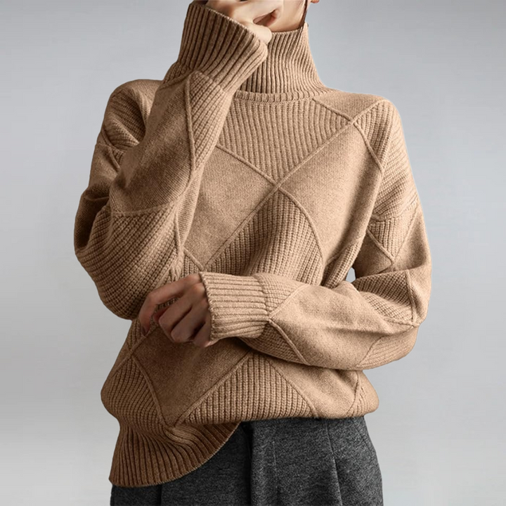 Caitríona | Stand-Up Collar Jumper