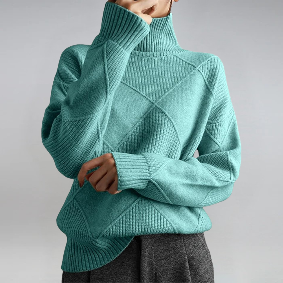 Caitríona | Stand-Up Collar Jumper