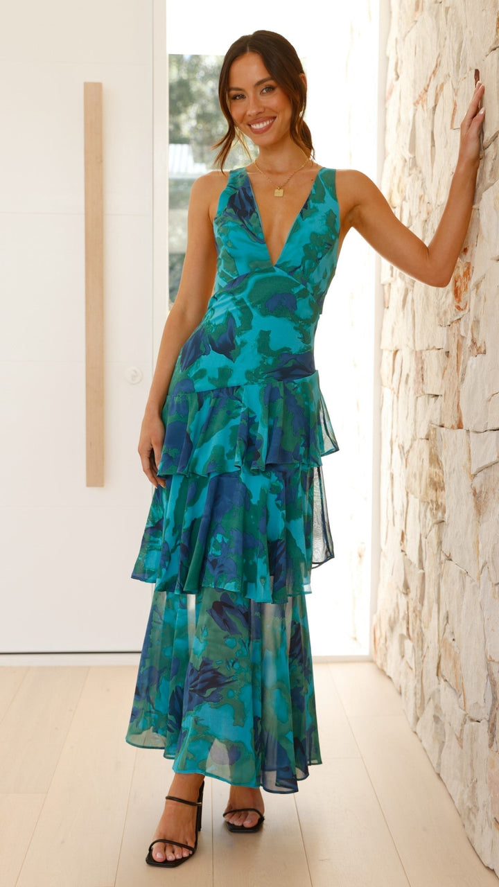 Aisling - Chic Long Maxi Dress