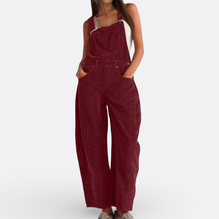 Sorcha - Wide Leg Trousers in Monochrome