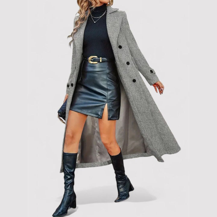 Inès - Elegant Tailored Coat