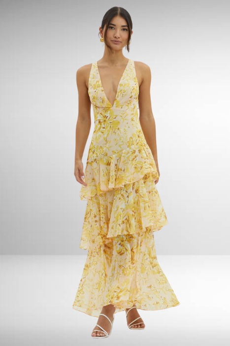 Ríona - Elegant Maxi Dress