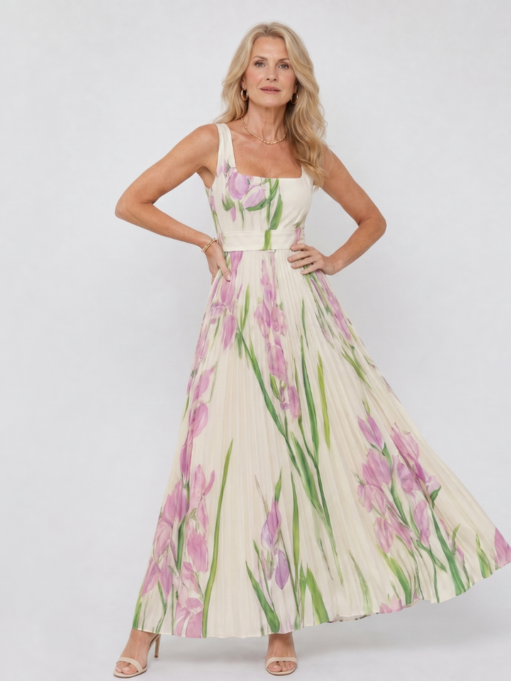 Sinead - Pleated Midi Dress