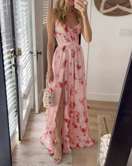 Doireann - Blooming Floral Midi Dress