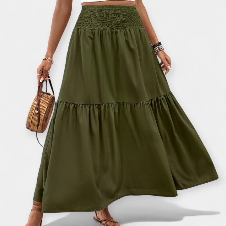 Órlaith - Stretchy Floral Skirt