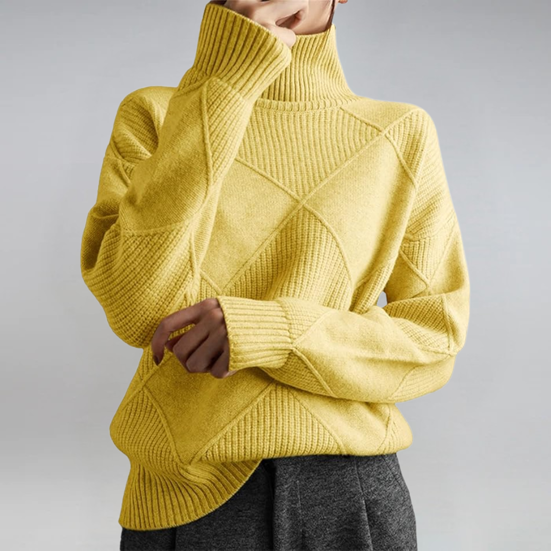 Caitríona | Stand-Up Collar Jumper