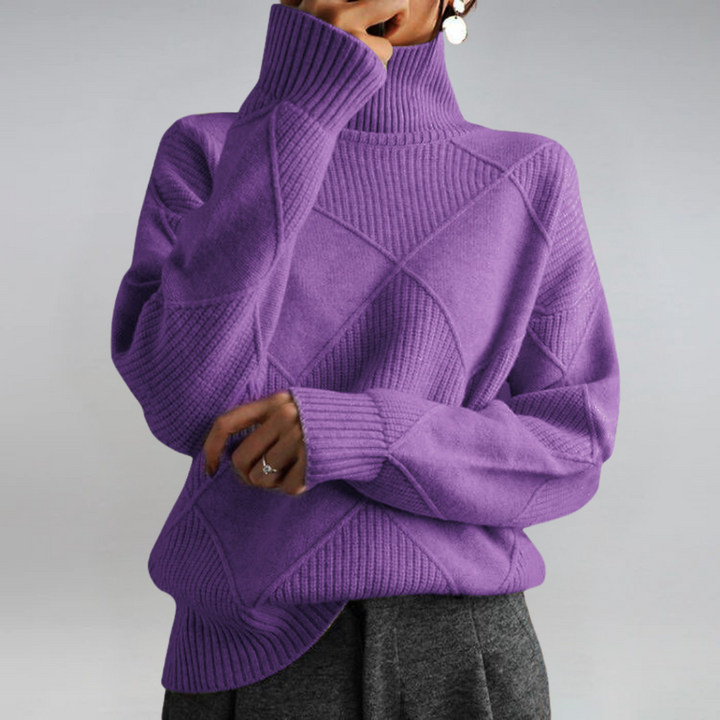 Caitríona | Stand-Up Collar Jumper