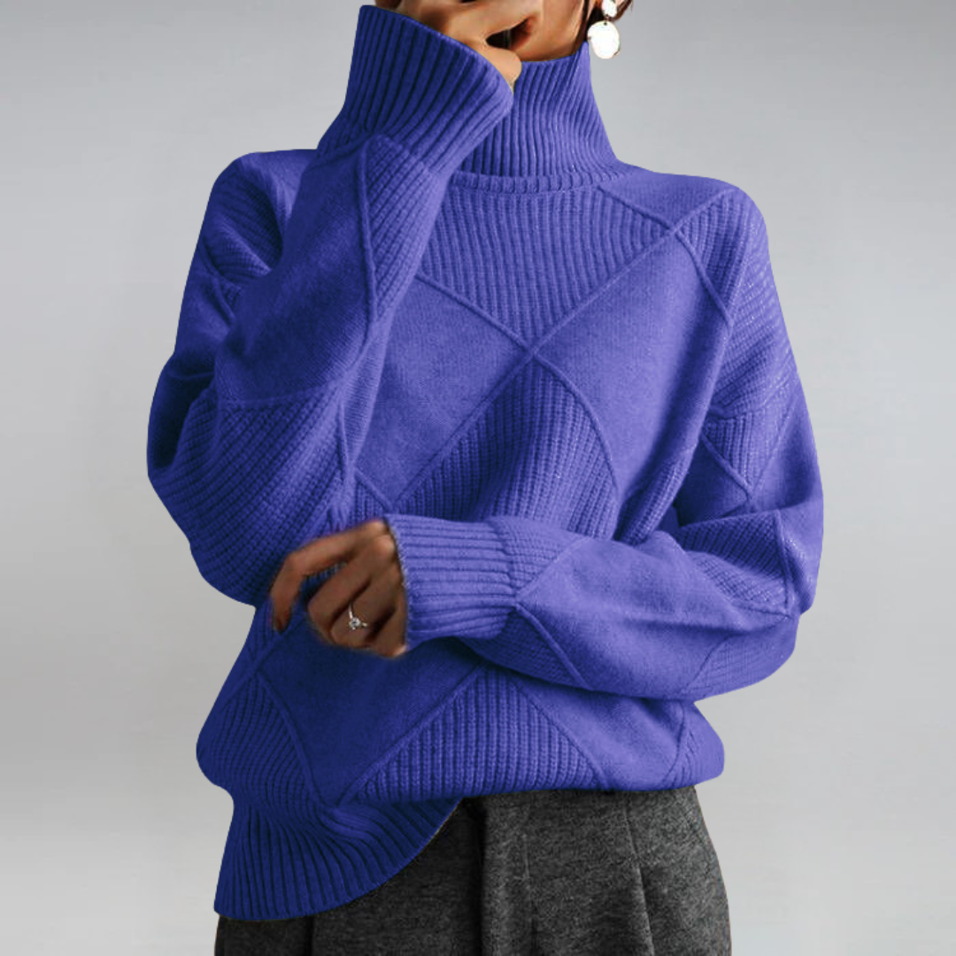 Caitríona | Stand-Up Collar Jumper