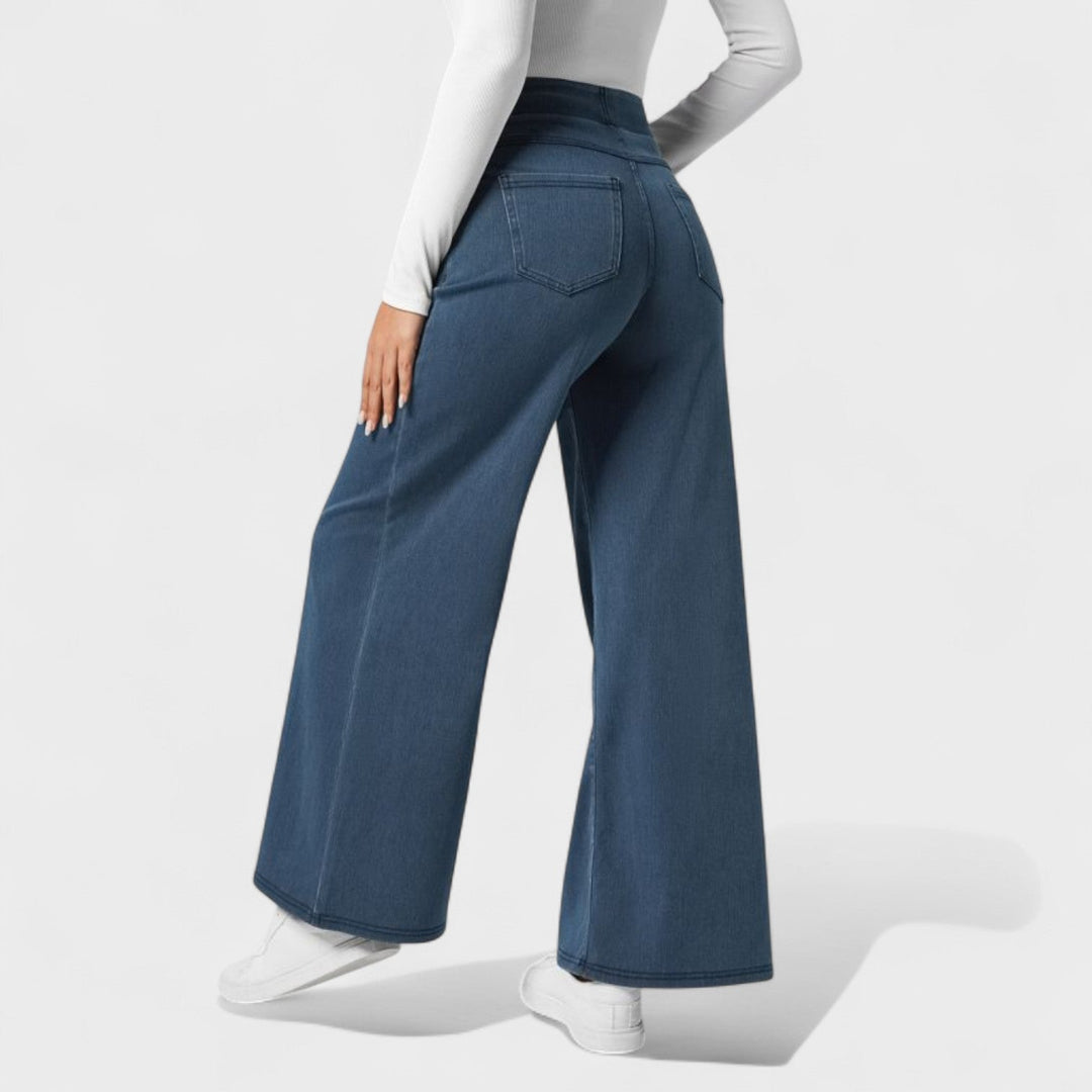 Éilis - Relaxed Fit Wide Leg Jeans