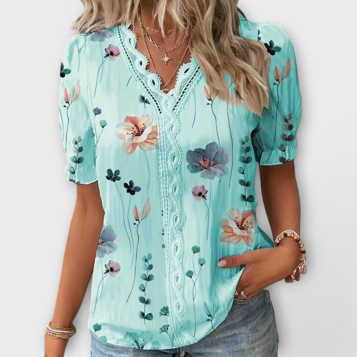 Nuala - V-Neck Top