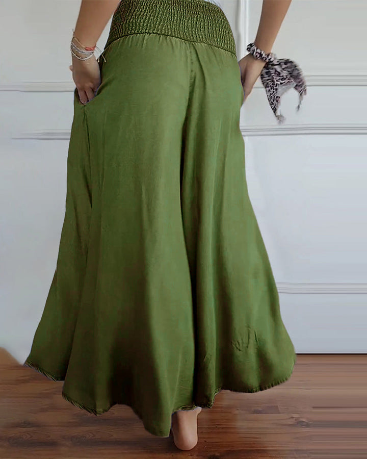 Gormfhlaith - Chic High-Waisted Trousers