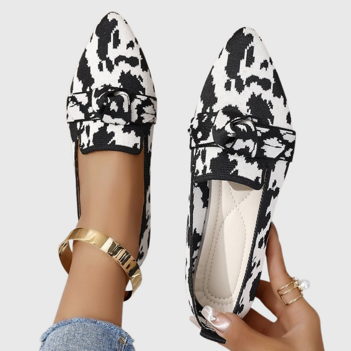 Aingeal - Dalmatian Print Loafers