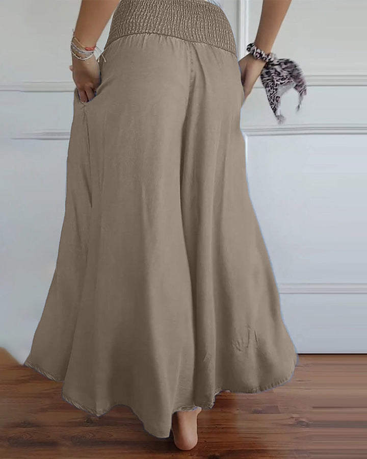 Gormfhlaith - Chic High-Waisted Trousers