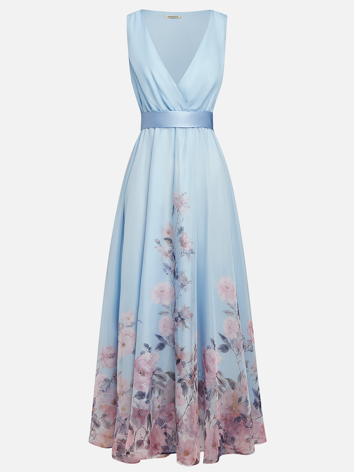 Caoimhe - Graceful Floral Gown