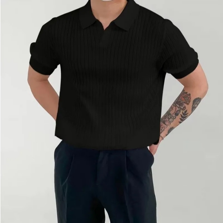 Éanna - Sophisticated Ribbed Polo