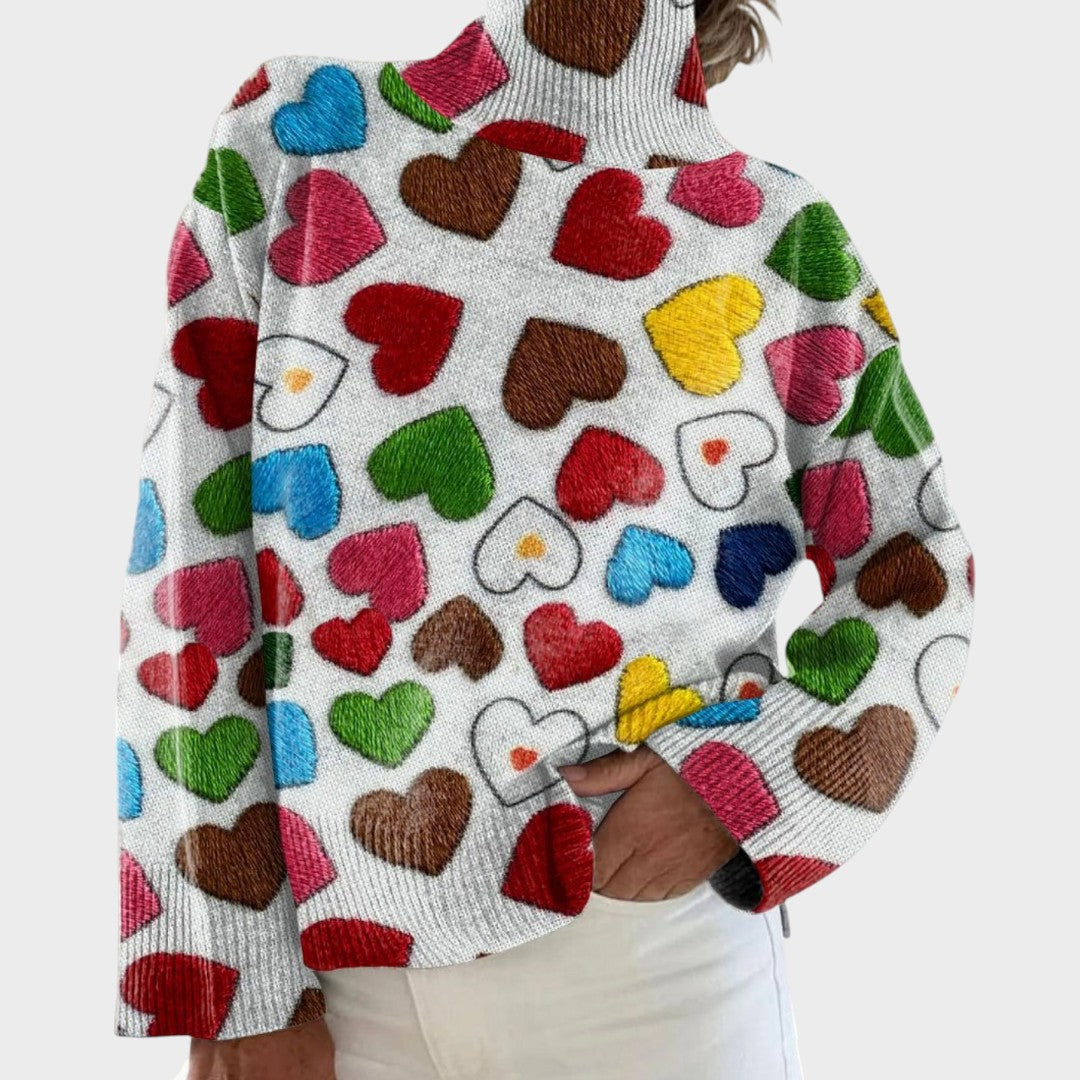 Rita - Cozy Turtleneck Jumper