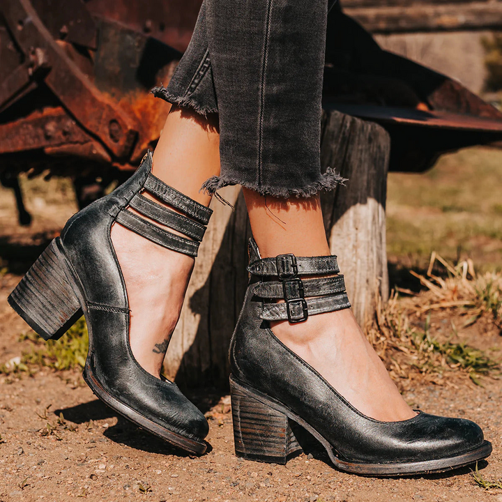 Aoife - Chic Strappy High Heels