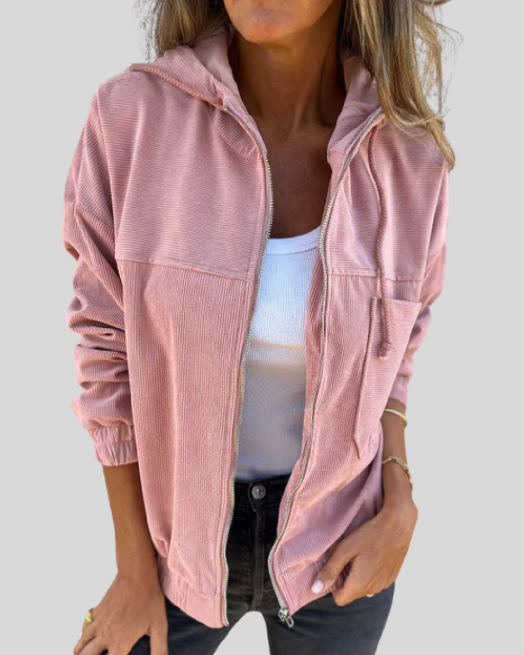 Sheila | Cosy Zip-Up Vest