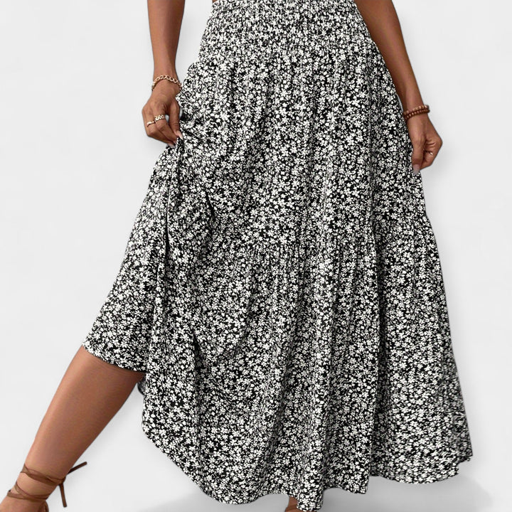 Órlaith - Stretchy Floral Skirt