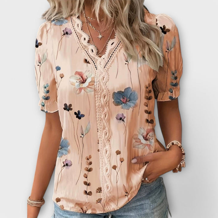 Nuala - V-Neck Top