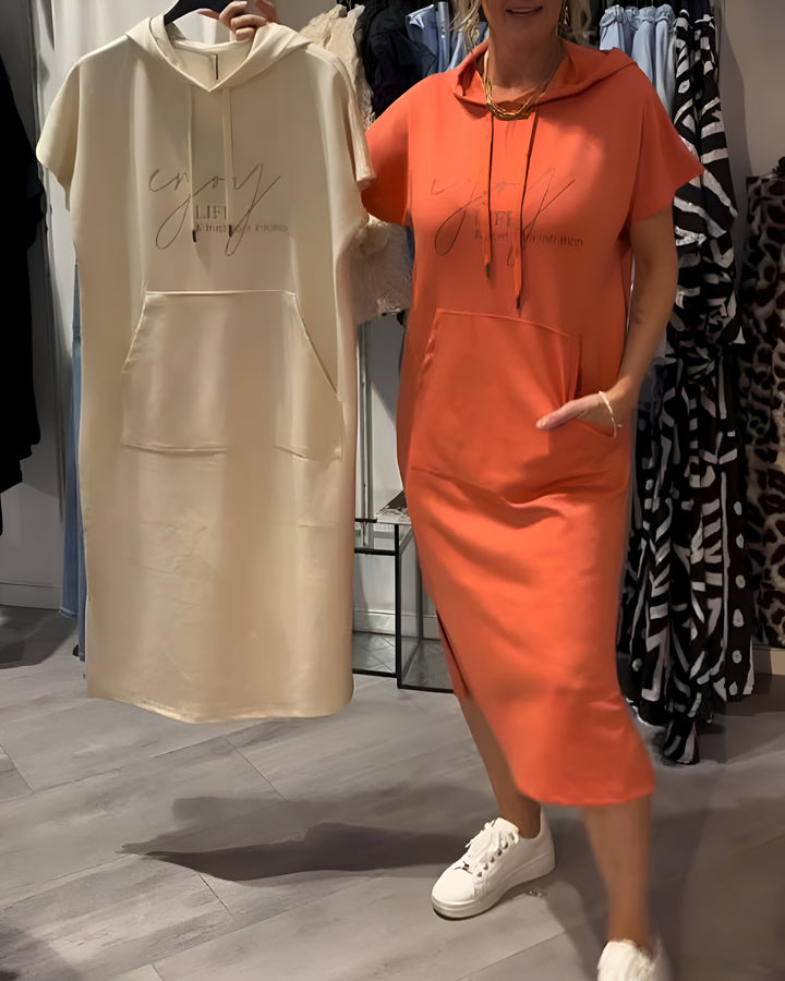 Damhnait - Relaxed Hoodie Dress