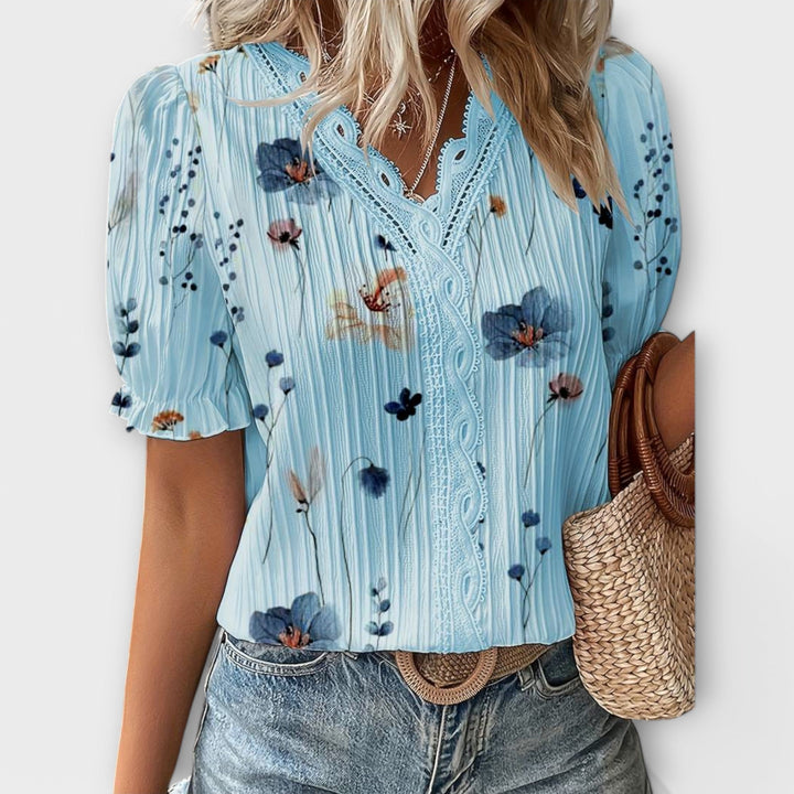 Nuala - V-Neck Top