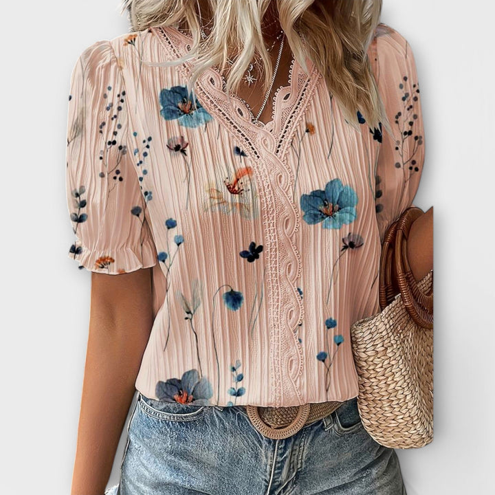 Nuala - V-Neck Top