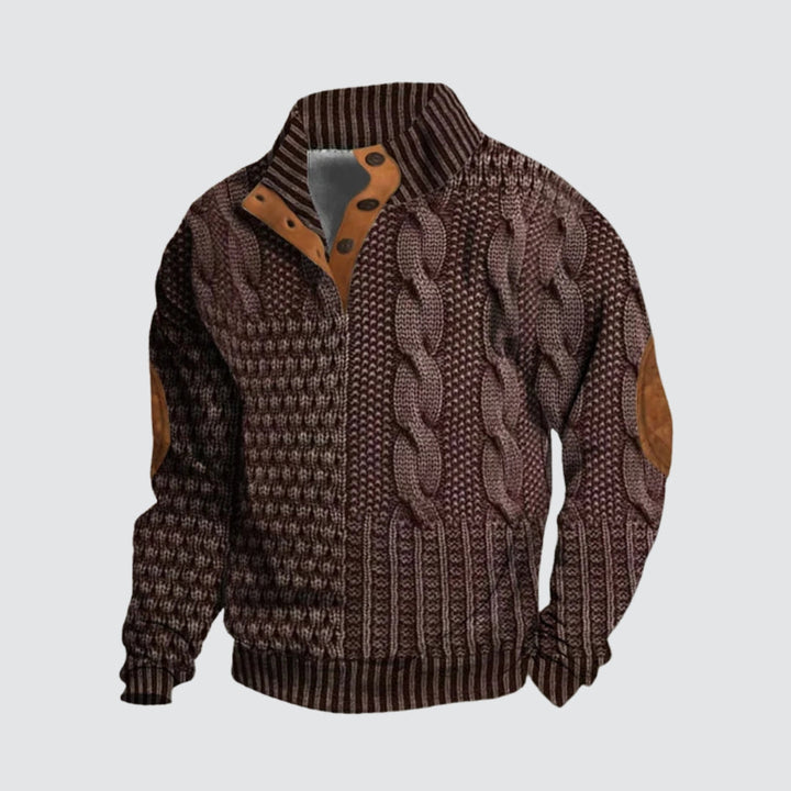 Cian - Chic Braided Sweater
